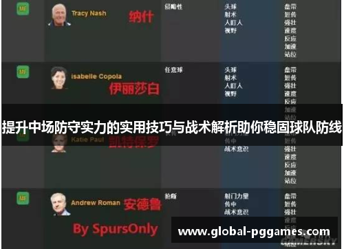 提升中场防守实力的实用技巧与战术解析助你稳固球队防线